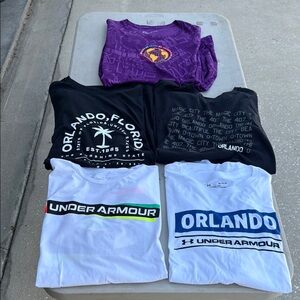 Under Armour Short Sleeve - lot of 5 for 1 great price !  All size XL